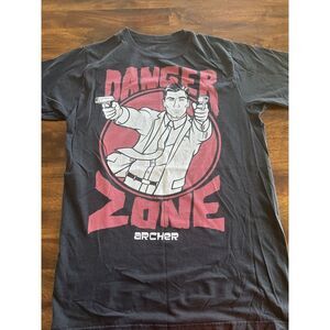 Archer T-Shirt, Funny Cartoon, Classic Graphics, size Medium,‎ Danger Zone Used